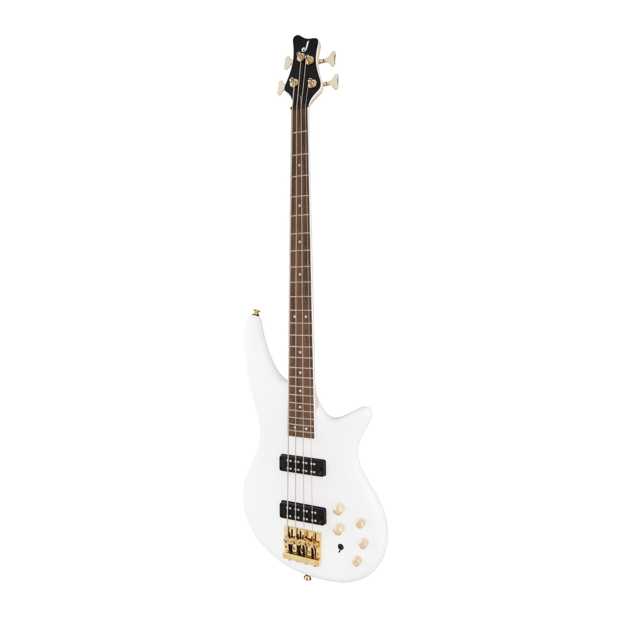 Amazon.com: Jackson JS Series Spectra Bass JS3, Snow White, Laurel